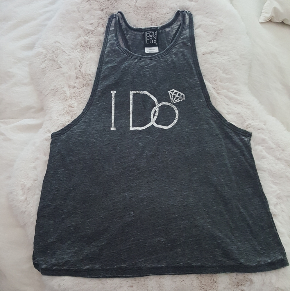 Bridal I Do tank top